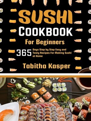 cover image of SUSHI COOKBOOK For Beginners
